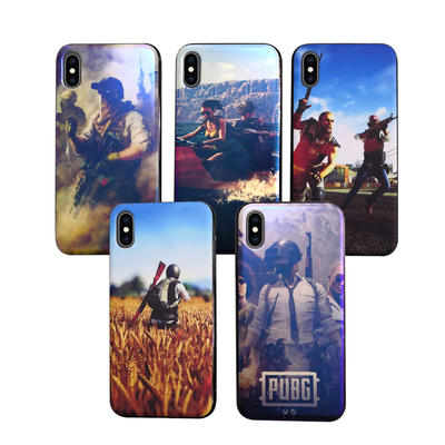 Laser Phone Case Colorful Aurora Protect pc Case IMD tpu phone case for iphone xs