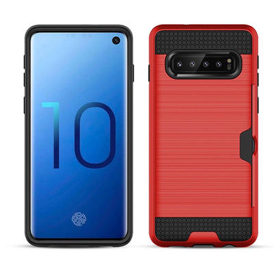 New launching mobile phone case for Samsung galaxy s10 insert card case cover