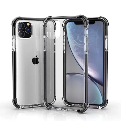 New Model Transparent Antishock TPU  PC Cover for iPhone 11 Xr  Case