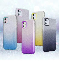 Gradient Glitter star paper For iphone 11 XS Max XR X XS 6 6s 7 8 Plus Colorful soft TPU Phone Cover