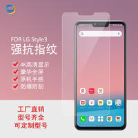 4K HD display toughened film for LG style 3 mobile phone