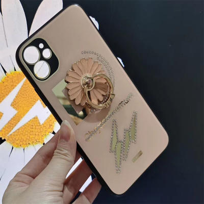 Hot selling ring holder all inclusive anti drop Daisy case for iPhone x XR 11 Pro 12 Pro