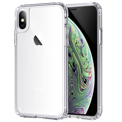 Transparent phone case for shockproof TPU+Acrylic impact clear phone case for iphone x /XS/11/12 Pro max