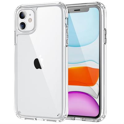 New Design 6.1 Inch Shockproof Acrylic Transparent Case For iPhone 11