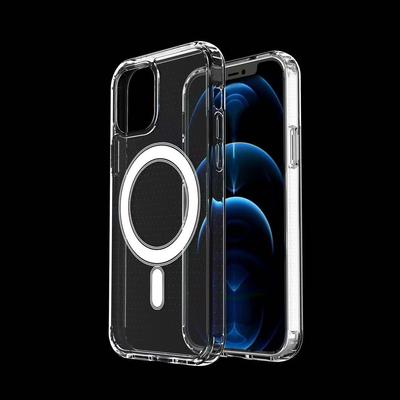 New transparent magnetic case for iPhone 12 pro max